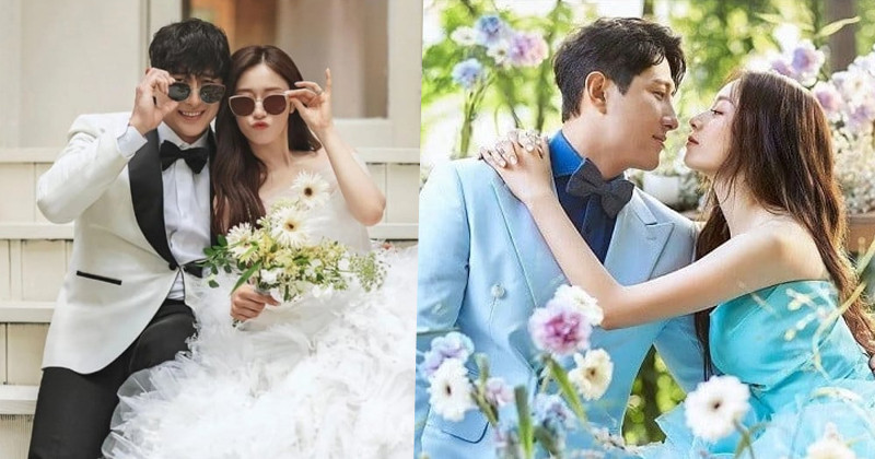 Here's A Peek At T-Ara's Jiyeon & Baseball Player Hwang Jae Gyun's Wedding Photos!