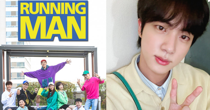 'Running Man' Ranks #1 In Entertainment Program Brand Ranking This Month With "BTS Jin" As The Most-Mentioned Keyword