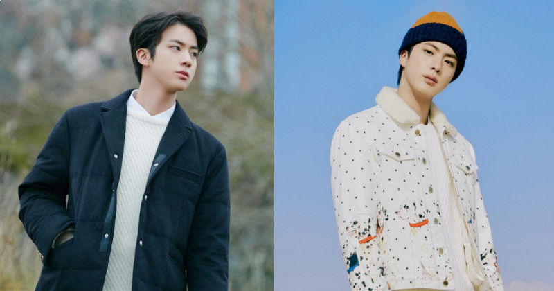 7 Times BTS Jin Totally Nailed Winter Fashion