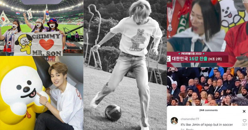 Jimin And CHIMMY Trend Among Football Fans During 2022 FIFA World Cup