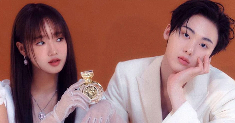 ASTRO Sanha & Weki Meki Choi Yoo Jung Show Their Chemistry In Edgy '1st Look' Pictorial