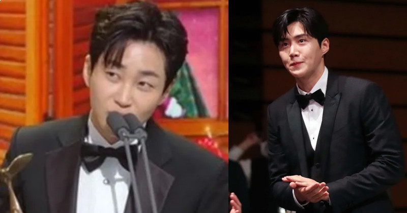 Netizens Say DinDin Mentioning Kim Seon Ho During His Acceptance Speech Comes Off As Being Rude To Yoo Seon Ho