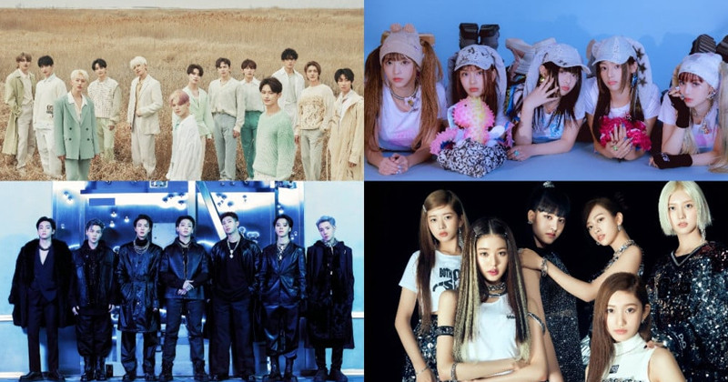 The Top 10 Most Streamed Idol Groups On Melon In 2022