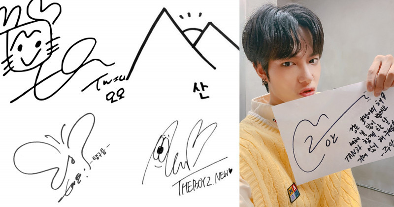These Are Some Idols With The Most Adorable Signatures
