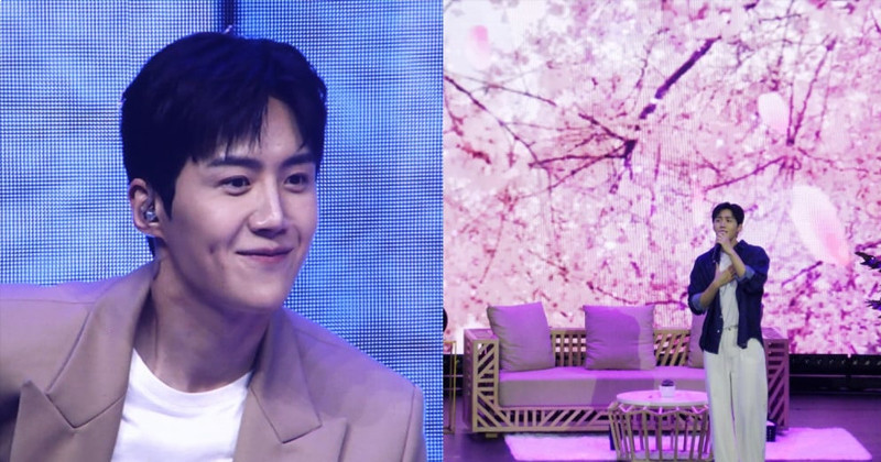 Kim Seon Ho Is All Smiles During His 'One, Two, Three. Smile' Fan Meeting In Manila