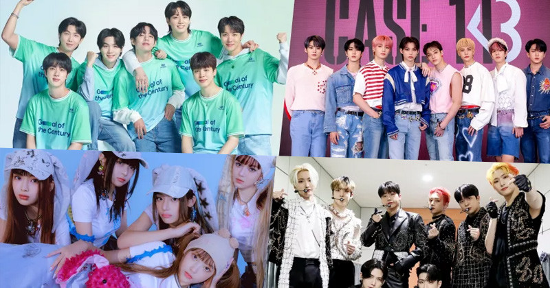 BTS, Stray Kids, NewJeans, ATEEZ, NCT 127, ENHYPEN, And LE SSERAFIM Take Top Spots On Billboard’s World Albums Chart
