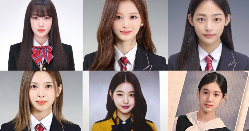 04 Babies From IVE, NewJeans, NMIXX, And STAYC Show Off Their Visuals In Graduation Pictures
