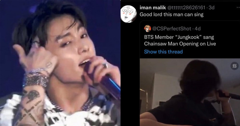 Jungkook Goes Viral Among Anime Fans For His Cover Of “Kick Back” From “Chainsaw Man” Opening And Is Showered With Praise For His Amazing Vocals