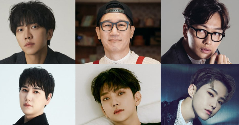 Lee Seung Gi, Ji Suk Jin, Kyuhyun, Lee Dong Hwi, Yoo Yeon Seok, Seventeen's Joshua & Hoshi To Star In New TVING Variety