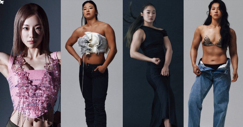 4 Female Contestants From 'Physical: 100' Display Their Powerful Physiques In A Pictorial With W Korea Magazine
