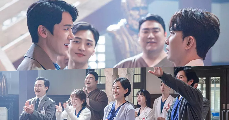 Yoo Yeon Seok Receives A Warm Welcome From The Doldam Hospital Family In “Dr. Romantic 3”