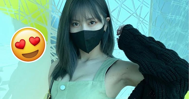 TWICE’s Momo Drives ONCE Crazy With Her Hourglass Figure After Flying To LA