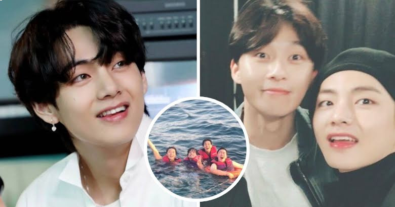 BTS’s V Is Nostalgic After A Trip Down Memory Lane With Wooga Squad Member Park Seo Joon