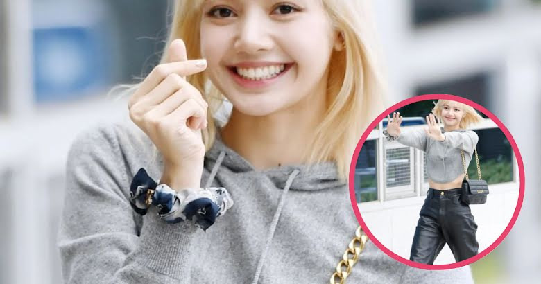 BLACKPINK’s Lisa Looks Stunning At The Airport On The Way To CELINE’s Paris Fashion Show