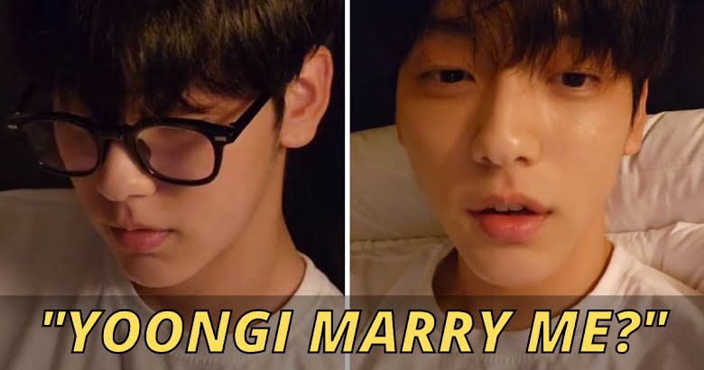 TXT’s Soobin Has The Best Response To A Fan Commenting “Yoongi Marry Me” During His Live Broadcast