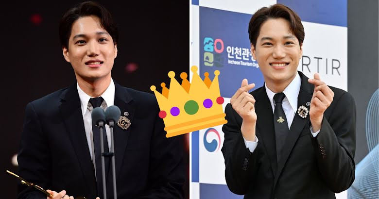 EXO’s Kai Proves He Is The New Variety Show King With Win At The Inaugural “Blue Dragon Series Awards”
