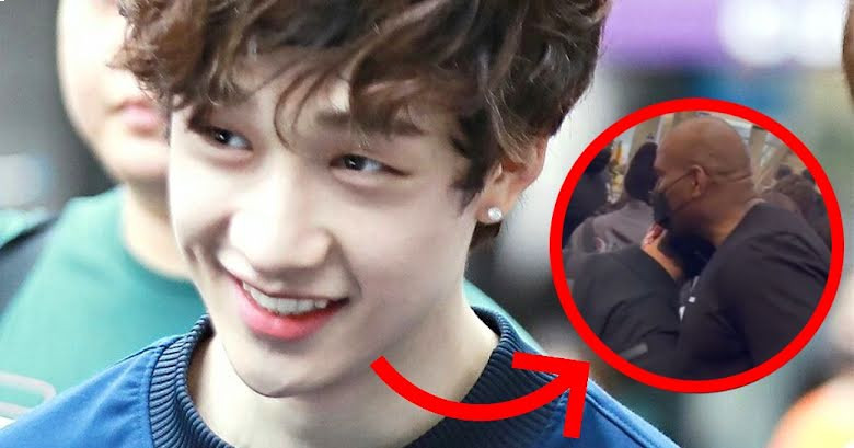 An Endearing Moment Between Stray Kids’ Bang Chan And Their Security Guards Is Going Viral