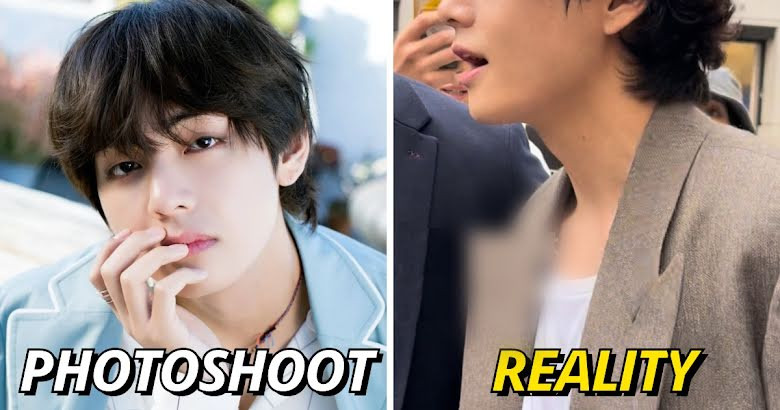 These Close-Up Unedited Photos Of BTS’s V In Paris Show How He Looks In Real Life