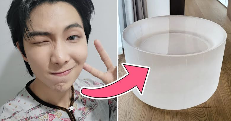 ARMYs Discover The Shocking Price Of BTS RM’s New Glass Sculpture