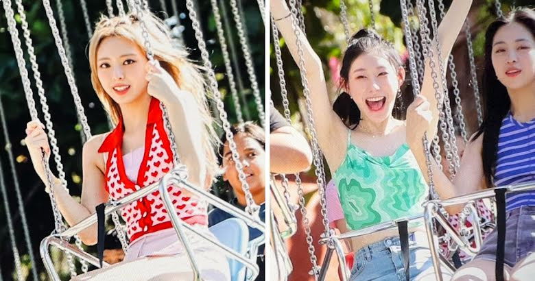 Lucky Fans Run Into ITZY At An Amusement Park And Their IRL Visuals Are Flawless