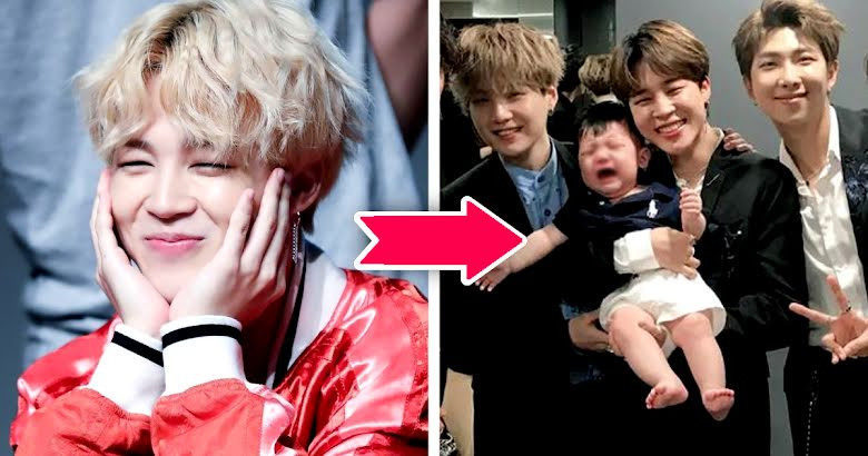 BTS Snaps Photos With Their Manager’s Baby And Causes All The Feels