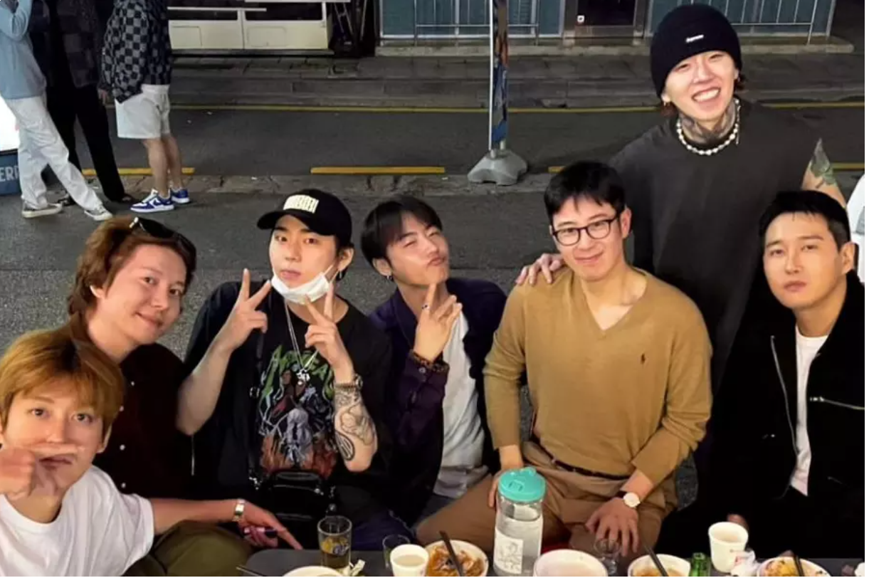 Block B Reunites + Shares Group Photo Ahead Of P.O’s Military Discharge