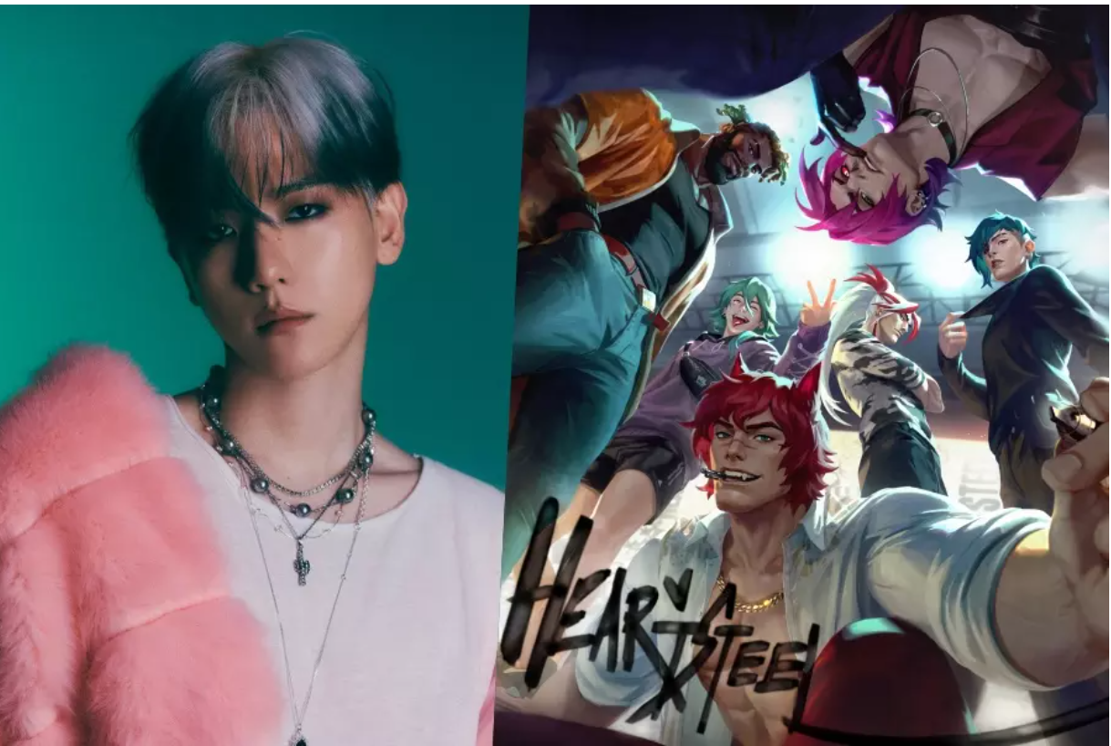 EXO’s Baekhyun Confirmed To Voice Ezreal Of League Of Legends’ New Virtual Band HEARTSTEEL