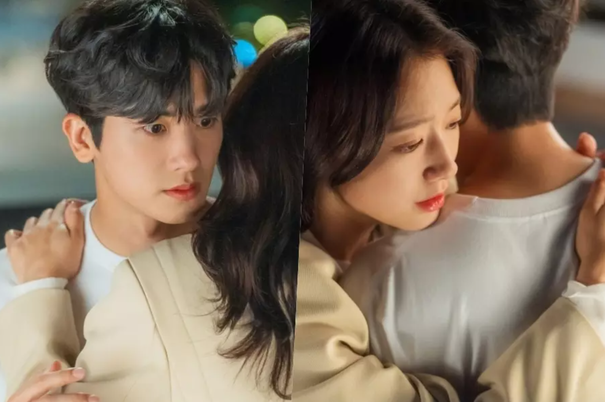 Park Shin Hye Tearfully Embraces Park Hyung Sik In “Doctor Slump”