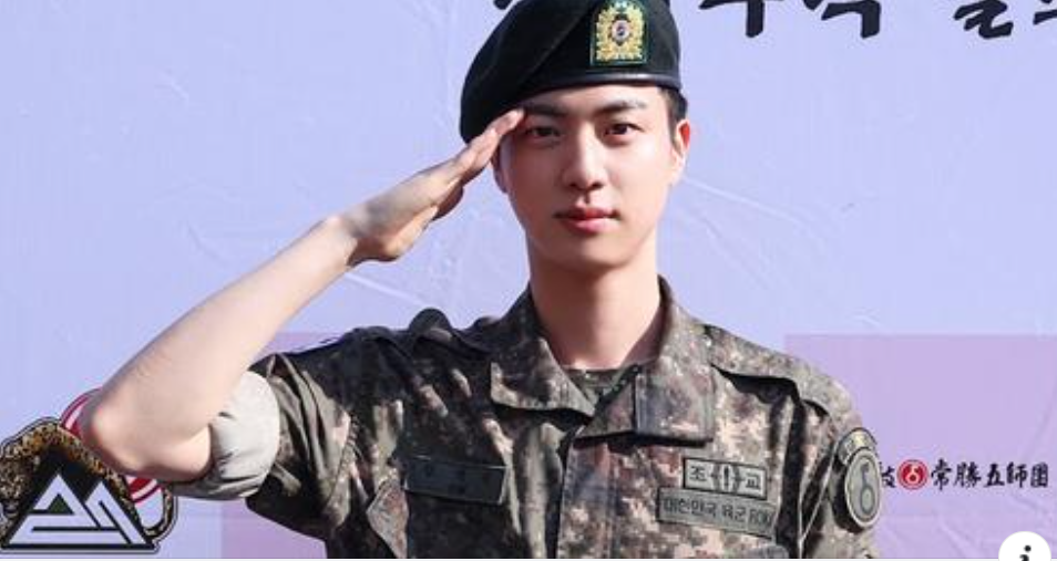 BTS's Jin Discharged From The Military
