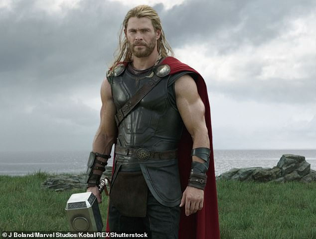 That's nice! Chris reportedly donated two tickets for the Sydney premiere of his new movie, Thor: Love and Thunder, to be released in 2022. Pictured: Chris in the role of Thor