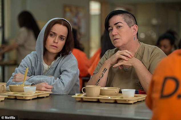 Screen star: Manning was a series mainstay of OITNB, appearing in all seven seasons of the Emmy Award-winning series over the course of its six year run from 2013 to 2019