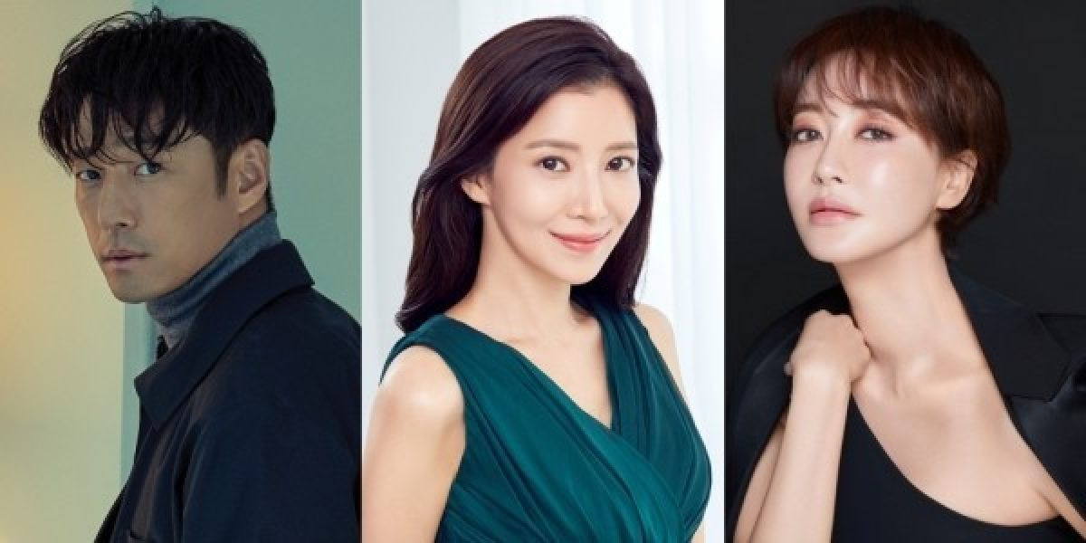 From left: Ji Jin-hee, Yoon Se-ah and Kim Hye-eun will co-star in the series The Road: Tragedy of One.