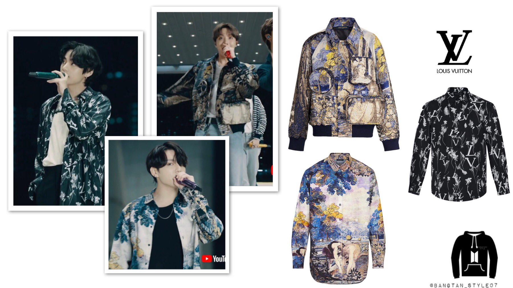 JK DAILYʲᵏ on X: [INFO] JUNGKOOK is wearing a Louis Vuitton Staples  Edition DNA Denim Jacket ($2,030) in 'You Quiz On The Block' Link:    / X