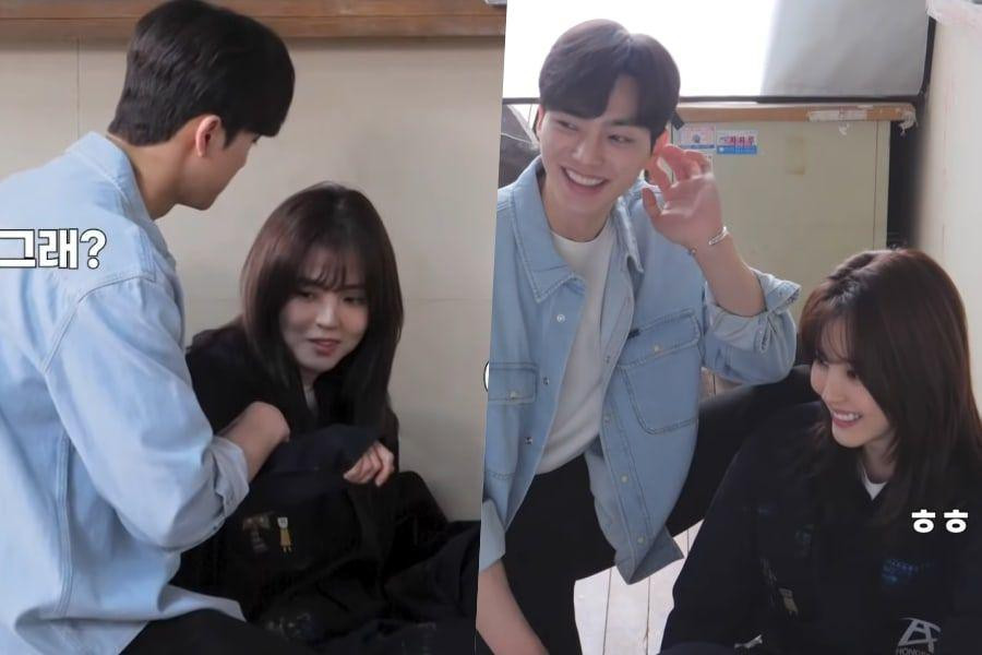 Watch: Song Kang Makes Sure Han So Hee Is Okay While Filming “Nevertheless”