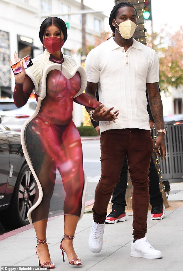 Cardi-B-In-See-Through-Clothes-Down-The-Street-1