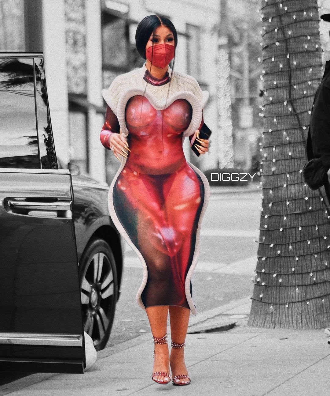 Cardi-B-In-See-Through-Clothes-Down-The-Street-2