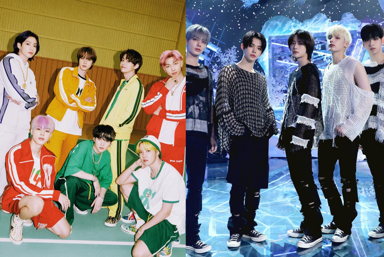 BTS and TXT