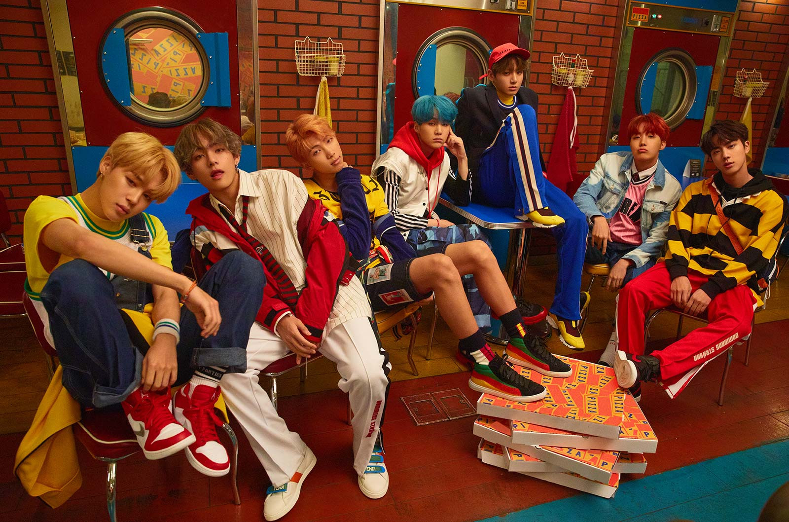 BTS Goes For Bright And Colorful Concepts In New “Love Yourself: Her”  Photos | Soompi