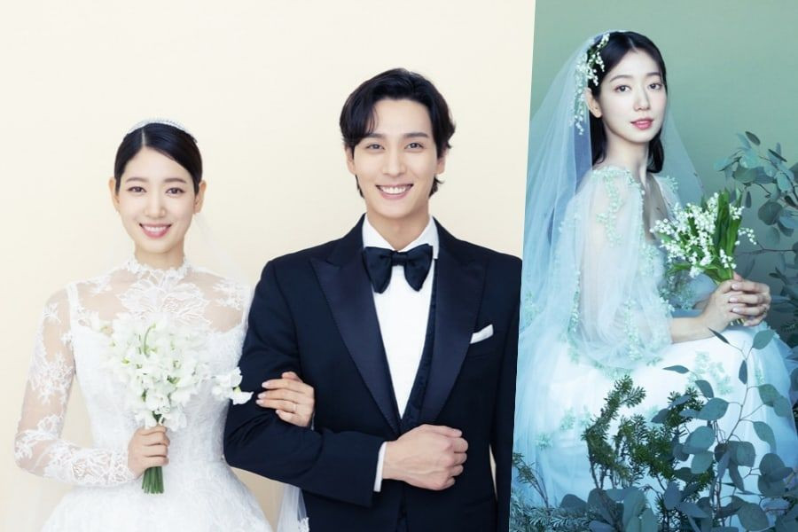 Park Shin Hye And Choi Tae Joon Share Glimpse Of Their Gorgeous Wedding  Photo Shoot | Soompi