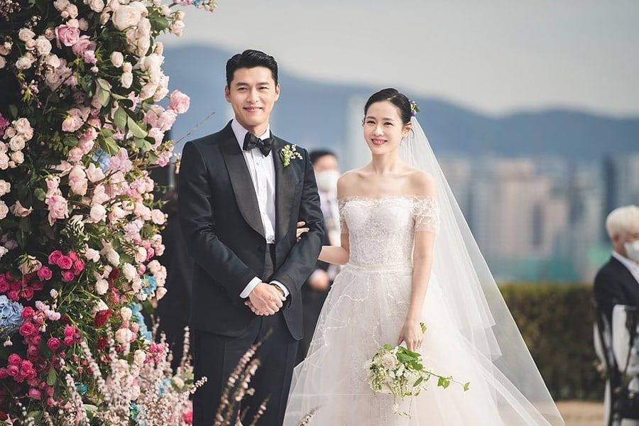 Hyun Bin And Son Ye Jin Share New Photos From Wedding Ceremony | Soompi
