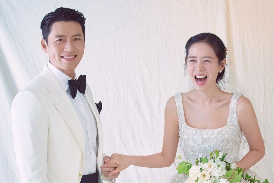 Hyun Bin And Son Ye Jin Reveal Official Wedding Photos On Day Of Ceremony |  Soompi