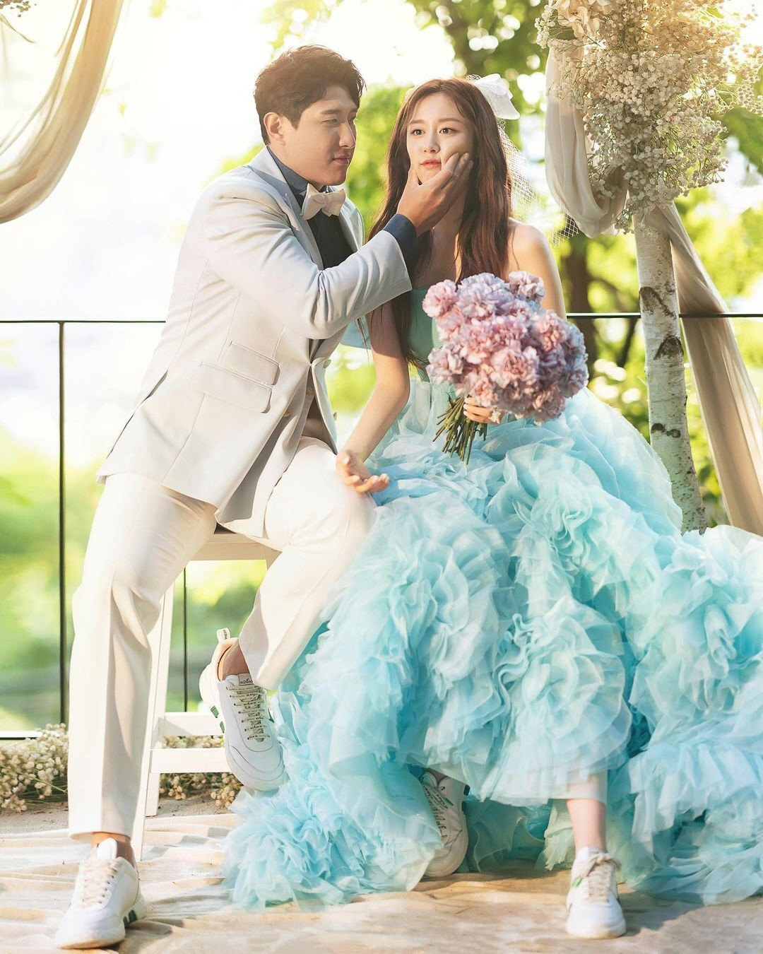 T-ara's Jiyeon And Hwang Jae Gyun Share Beautiful Wedding Photos | Soompi