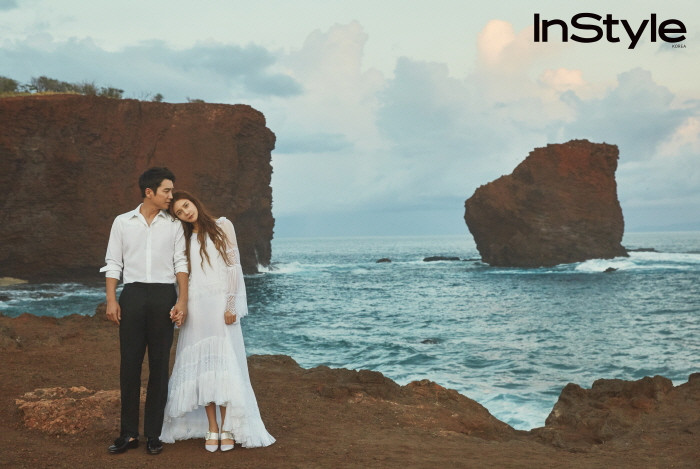 Ngắm ảnh cưới lãng mạn của Cha Ye Ryun và Joo Sang Wook tại Hawaii