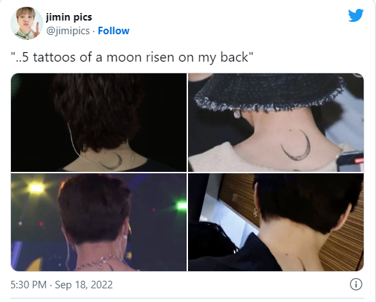 Fans Think Jimin of BTS Has Two New Tattoos After “Permission to